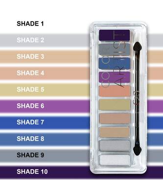 Cvb Color Artist 10 Shade Eyeshadow Palette 5