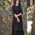 Black Color Chikan With Sequence Work Pure Rayon Women's Kurti