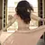 Peach Thread and Sequins embroidered georgette semi stitched lehenga