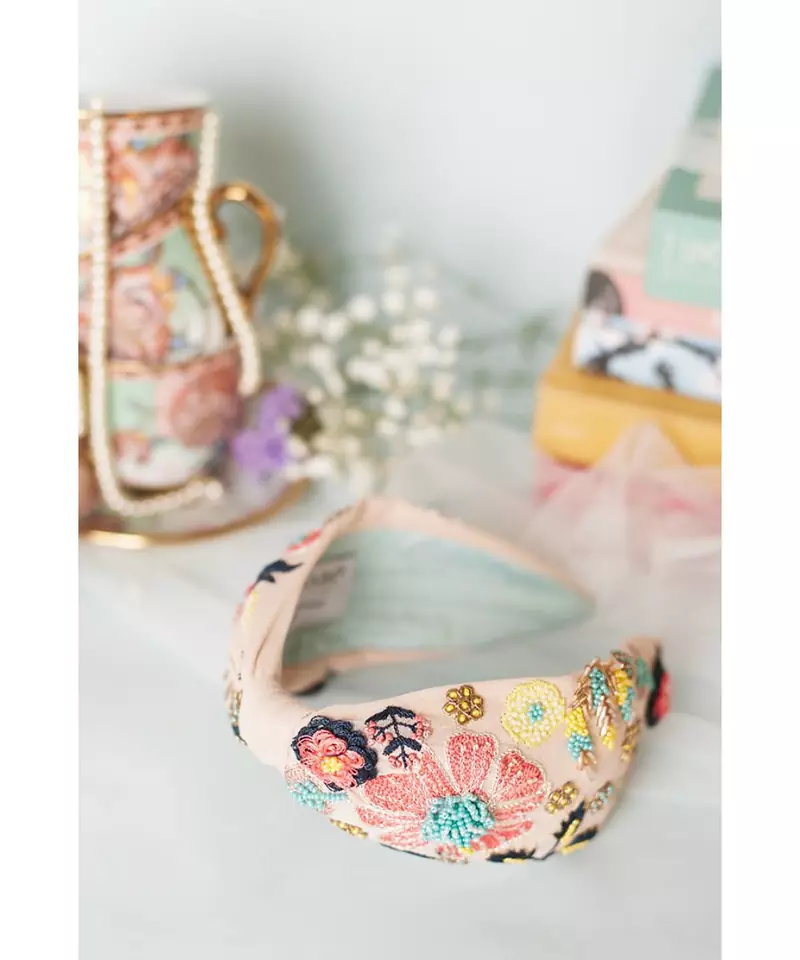 Joey & Pooh X Aria Tulip Stone Headband for Women