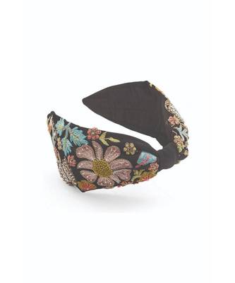 Joey & Pooh X Payal Singhal Aria Tulip Black Headband 5