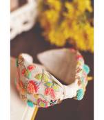 Joey & Pooh X Payal Singhal Layla Chalk White Headband