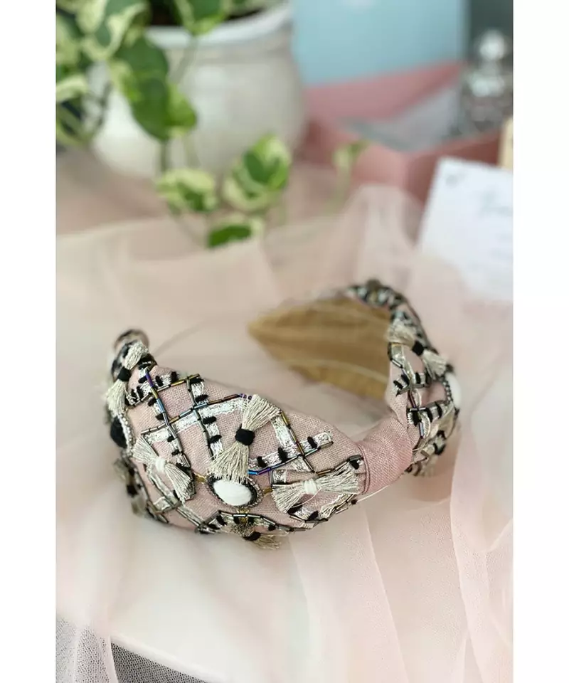 Joey & Pooh X Zara Pink Headband for Women