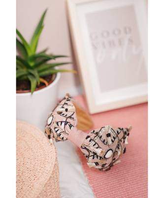 Joey & Pooh X Payal Singhal Zara Pink Headband 5