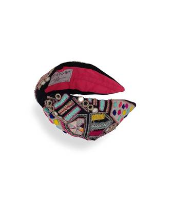 Joey & Pooh X Payal Singhal Feriah Black Headband 3