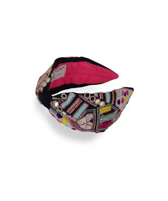 Joey & Pooh X Payal Singhal Feriah Black Headband 5