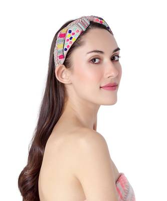 Joey & Pooh X Payal Singhal Feriah Pink Headband 2