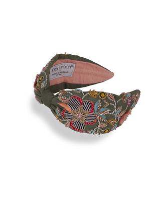 Joey & Pooh X Payal Singhal Faye Olive Headband 3