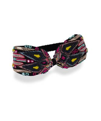 Joey & Pooh X Payal Singhal Malia Black Headband 3
