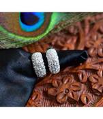 Silver silver plated Copper Alloy   pair of Earrings