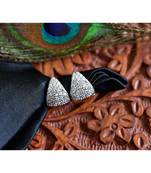 Silver silver plated Copper Alloy   pair of Earrings