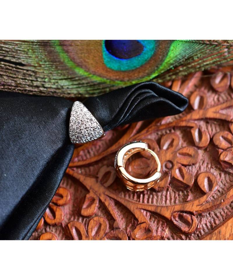 Silver silver plated Copper Alloy   pair of Earrings