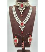 Combo Jewellery set in Red