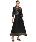 Women's Rayon Printed Readymade Kurti 