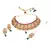 Gold plated Desginer necklace set