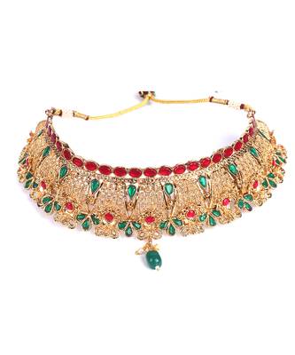 Gold plated Desginer necklace set 4