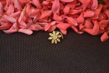 COMBO of Designer Twinkling Fancy cubic zirconia nose ring or Nose Pin 2
