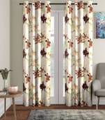 Brown Polyester Curtains