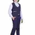 Kids Blue 3 Piece Suit For Boys 