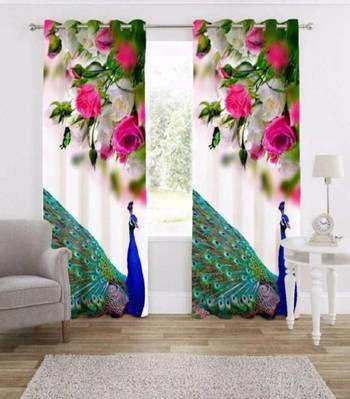 Multicolor Polyester Curtains 1