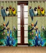 Multicolor Polyester Curtains