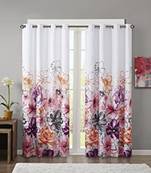 Purple Polyester Curtains