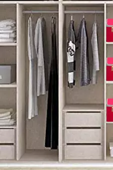 atorakushon   Fabric  Pink Garment Storage Bags Wardrobe Organizer for Clothes Storage Box Saree Cover Pack of 6