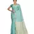 Green Chettinad Handloom Pure Cotton Traditional Zari Border Saree With Blouse