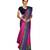 Fuchsia Banarasi Woven Tanchoi Muslin Silk Saree With Blouse