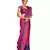 Fuchsia Banarasi Woven Tanchoi Muslin Silk Saree With Blouse