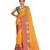 Gold Banarasi Woven Tanchoi Muslin Silk Saree With Blouse