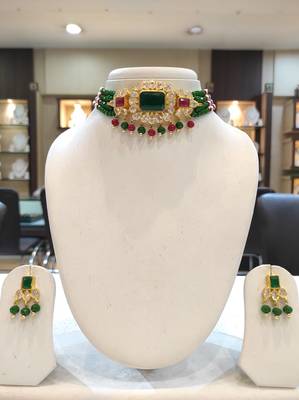 Multicolor crystal chokers 1