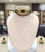 Multicolor crystal chokers