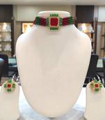 Multicolor crystal chokers