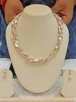 Multicolor pearl necklace-sets 1