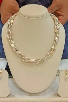 Multicolor pearl necklace-sets