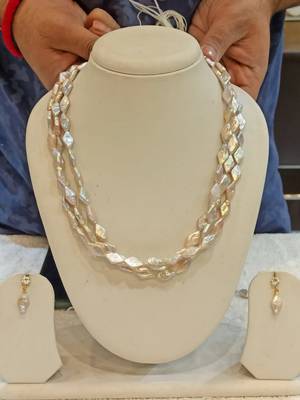 Multicolor pearl necklace-sets 1