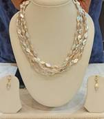 Multicolor pearl necklace-sets