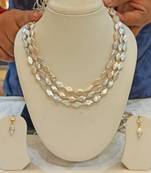Multicolor pearl necklace-sets