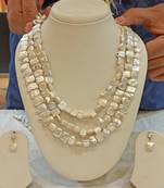 Multicolor pearl necklace-sets