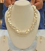 Multicolor pearl necklace-sets