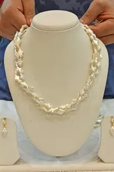Multicolor pearl necklace-sets