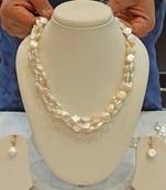 Multicolor pearl necklace-sets