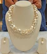 Multicolor pearl necklace-sets