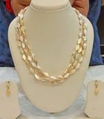Multicolor pearl necklace-sets