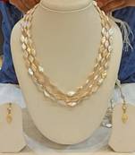 Multicolor pearl necklace-sets