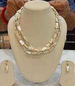 Multicolor pearl necklace-sets