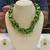Green pearl necklace-sets