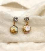 Multicolor pearl earrings