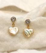 Multicolor pearl earrings